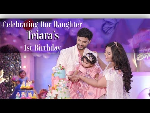 Our Daughter Teiara’s 1st Birthday | Marina & Rohit | The Wedding Raaga | Marinas World