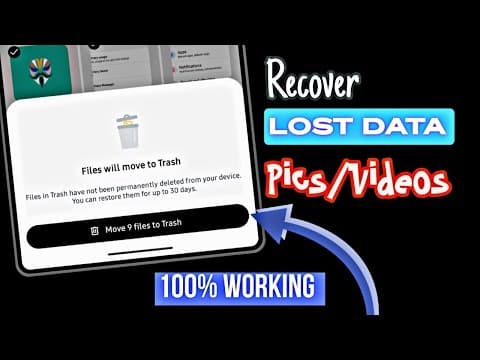 Easy Way To Recover Recently Deleted Photos From Android (free Scan)
