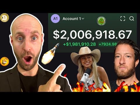 🔥memecoin Trader Turns $10k Into $2 Million In Less Than 24 Hours?! Bitcoin To $700k?! (urgent!!!)
