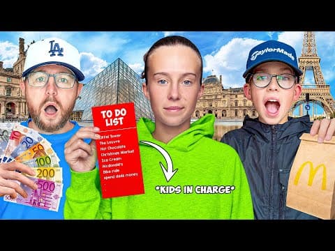 Teens In Control For 24 Hours - In Paris 🇫🇷