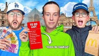 Teens In Control For 24 Hours - In Paris 🇫🇷