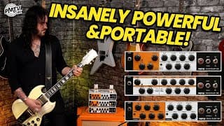 New 2025 Orange Baby 100 Series Amps! - 3 Massive Sounding 100w Heads That Are Super Portable!
