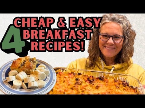 4 Breakfast Recipes That Save Time And Money This Season
