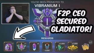 Free To Play Gladiator In 30 Days!!! 7 Star Stellar Forged Piece #3!!! - Marvel Contest Of Champions