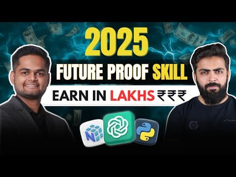 2025 Future Proof Skill | Earn In Lakhs With Be10x