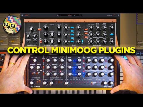 Never Open A Minimoog Plugin Gui Again
