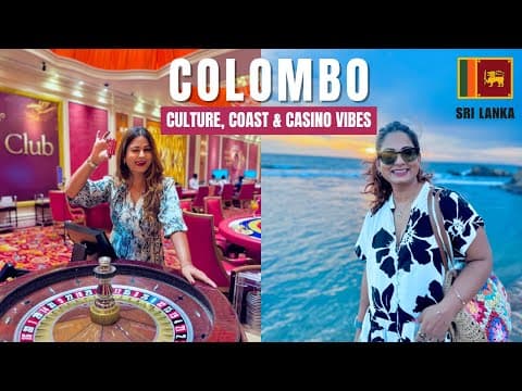 48 Hrs In Colombo, Sri Lanka 🇱🇰 | Best Places To Visit, Local Food, Casino & Nightlife | Travel Vlog