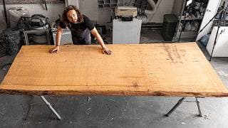 Building A Massive Dining Table