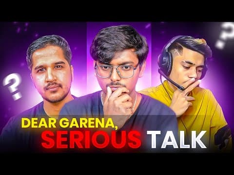 Something Seriously @desiarmyy  || Request To Garena For In-game Improvements