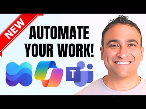 New Copilot Workflows Agent Just Dropped — Here’s How To Automate Your Job!
