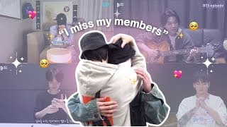 Bts Missing Each Other During Solo Activities  ⋆˙⟡♡ | Calling, Visiting, Supporting