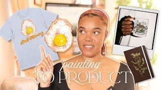 Make Money With Your Art ✧˖° 10 Product Ideas For Artists