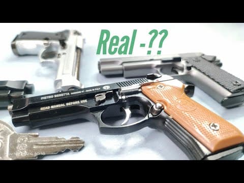 Real Dummy Guns Glock Beretta Colt  | Amzing Key Chain For Gun Lovers. Replica From Invincibleone