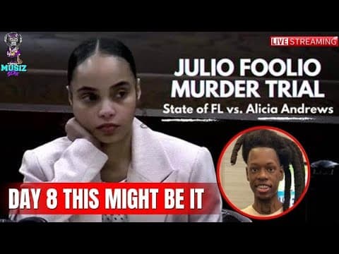 Julio Foolio Murder Trial Fl Vs. Alicia Andrews ( This Might Be It )