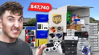 I Bought A $47,740 Truckload Of Used Video Game Consoles...
