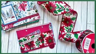 December Daily '25, Ribbon Pockets?