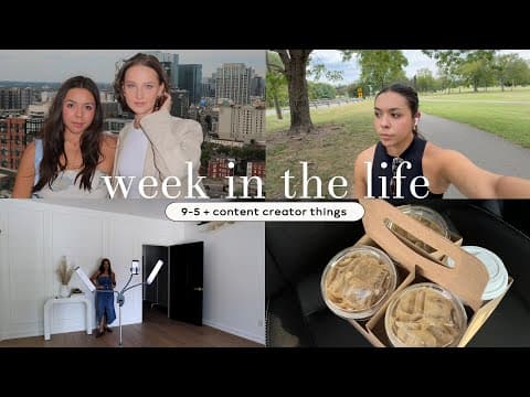 Work Week Vlog: In Office, Influencer Events, Being Active + New Product Reveal!!