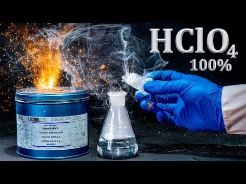 The World’s Scariest Acid. 100% Perchloric Acid
