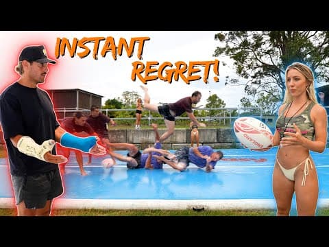 He Broke Both His Arms!