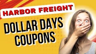 Harbor Freight Presidents Day Sale 4 Day Sale Plus Dollar Days Super Coupons And 15% Off Coupon