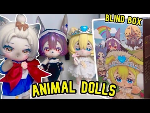 Furry Bjd Dolls? Blind Box Dolls Mianmian Strange World Adventure Series (kikagoods)
