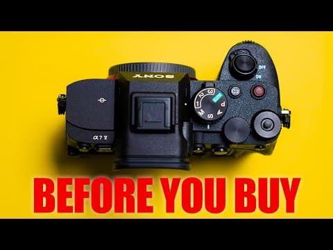 Sony A7v - All The Good And The Quirks
