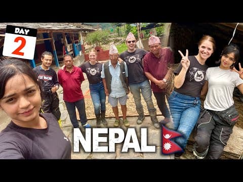 2🇳🇵local Nepali Vloggers Invited Us To Their Village 😍 @surakshyakcofficial @mrbvlog_official