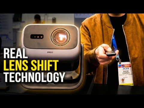 Stop Stacking Books! The Projector That Finally Fixes Setup! Jmgo N3 Ultimate Ces 2026!