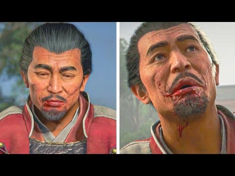 Assassin's Creed Shadows - Naoe Kills Mitshuhide Vs Yasuke Kills Mitshuhide