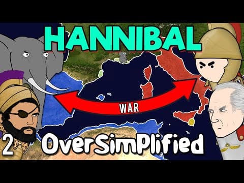 The Second Punic War - Oversimplified (part 2)