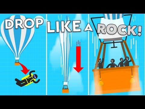 Why Skydiving From A Hot Air Balloon Can Make It Fall Out Of The Sky!