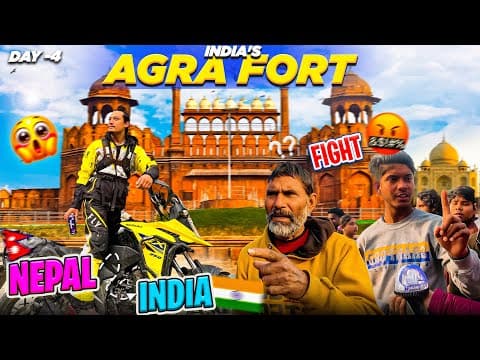Why The Are Fighting For Us ?? || Agra Fort India || Mrb Vlog ||