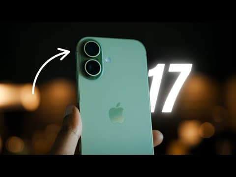 Regular Iphone 17 One Week Later...(honest Review)