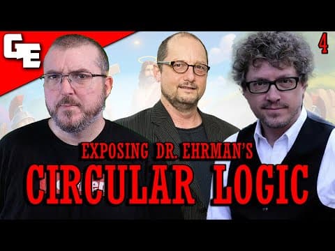 How Bart Ehrman Fails At Basic Logic—carrier Shows The Evidence 🤯