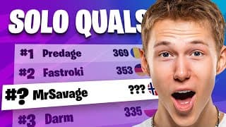 Solo Series Qualifiers With 200iq Plays!