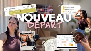 De Retour !!! (reset, Objectifs, Productivité)