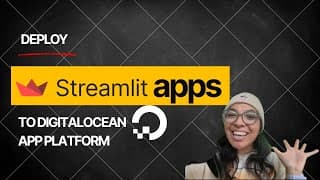 How To Deploy Streamlit Apps To Digitalocean App Platform