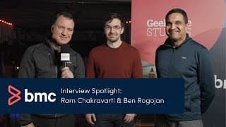 Geekwire Studios | Spotlight Interview: Ben Rogojan & Ram Chakravarti