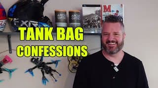 What's In Your Dual Sport's Tank Bag?