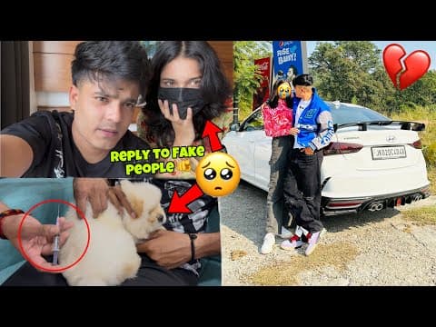 Reply To Fake People 🖕special One Ke Sath Long Ride Soon 😍scooby Ki First Vaccination 💉 Ho Gyi 🥺