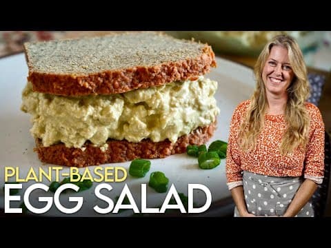 I Finally Recreated My Mom’s Egg Salad! (plant-based)