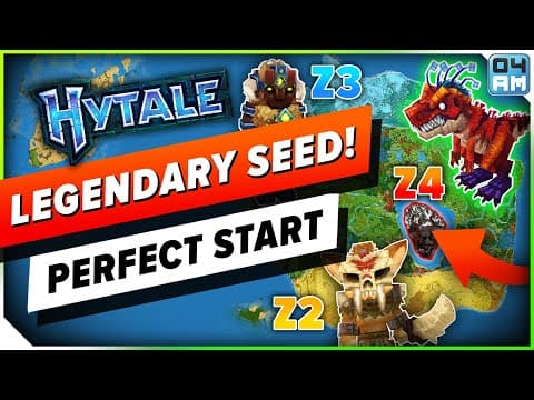I Found The Ultimate Hytale Seed With All 4 Zones & More! World Showcase