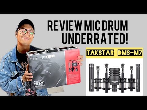 Mic Drum Ini Underrated ! Takstar Dms-m7 (review By Gilang Nr)