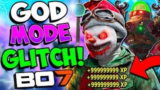 *new* Solo God Mode Glitch! Bo7 Zombie's Xp / Camo Glitch! Season 1 Unlimited Ammo + God Mode!