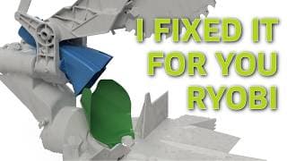 Fixing My Miter Saw's Dust Collection With The Metroy Pro 3d Scanner