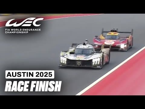 Final Laps & Race Finish! | 6 Hours Of Cota 2025 | Fia Wec
