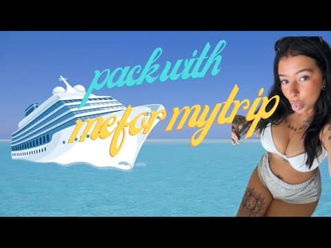 Its My Big Birthday Trip Pack With Me...