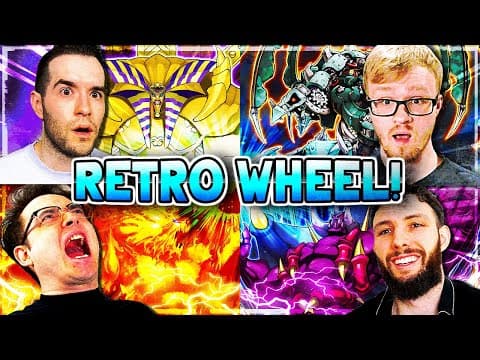 Your Cards Are So Strong! Yu-gi-oh Retro Wheel!