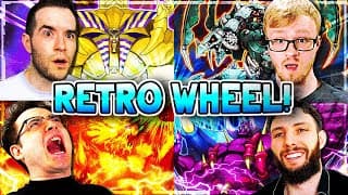 Your Cards Are So Strong! Yu-gi-oh Retro Wheel!
