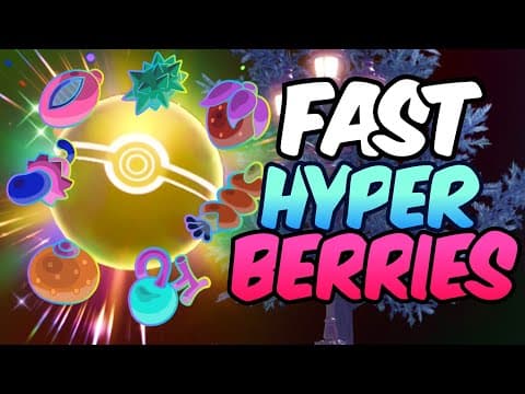 Fastest Way To Farm Hyper Berries In Pokemon Legends Za Mega Dimension